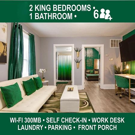 The Tremont Emerald - By Christmas Story House - Historic Charm & Modern Comfort Near Downtown With Parking, 300Mb Wifi & Self Check-In Cleveland Dış mekan fotoğraf