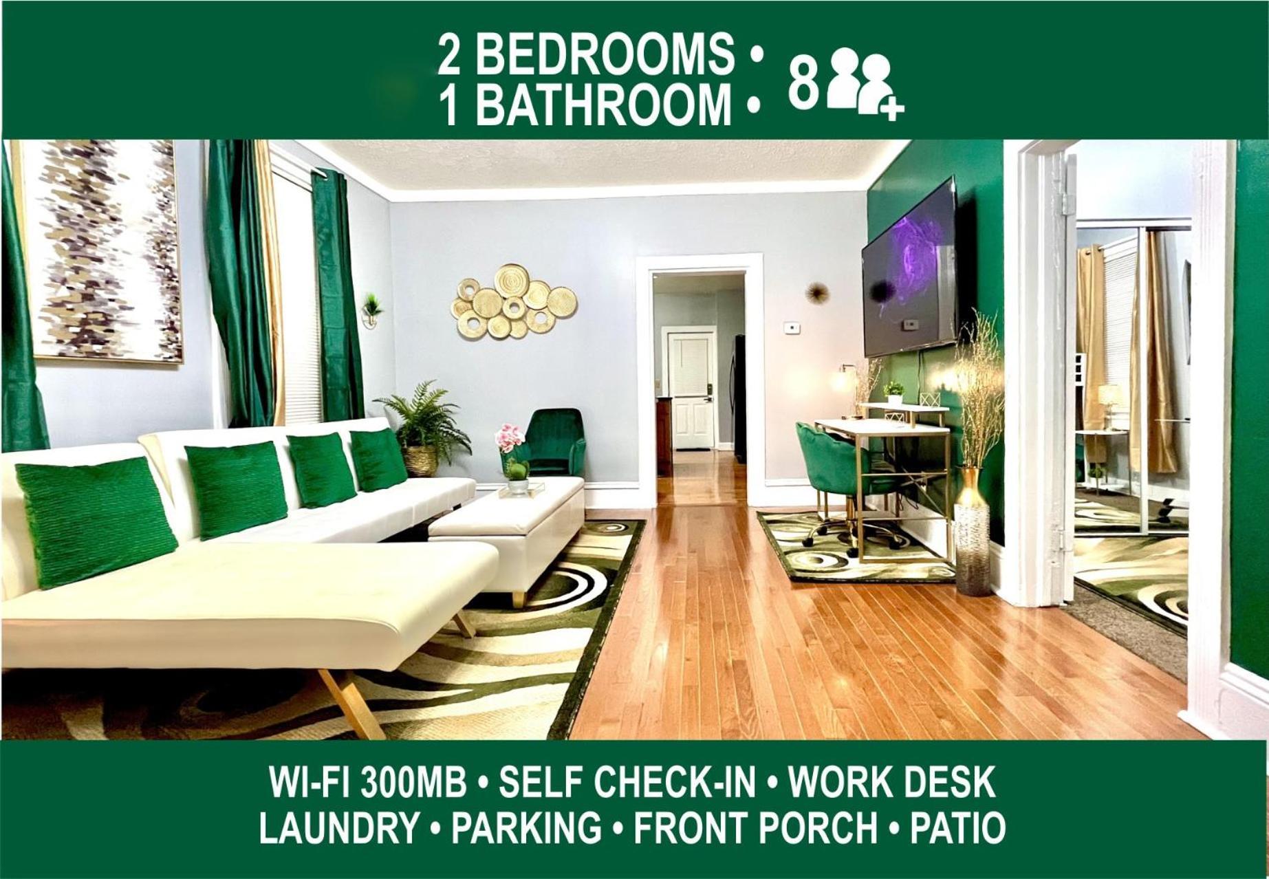 The Tremont Emerald - By Christmas Story House - Historic Charm & Modern Comfort Near Downtown With Parking, 300Mb Wifi & Self Check-In Cleveland Dış mekan fotoğraf